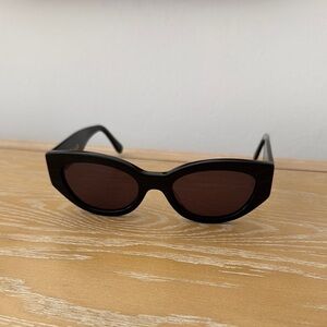 Madewell Demmera Black Sunglasses